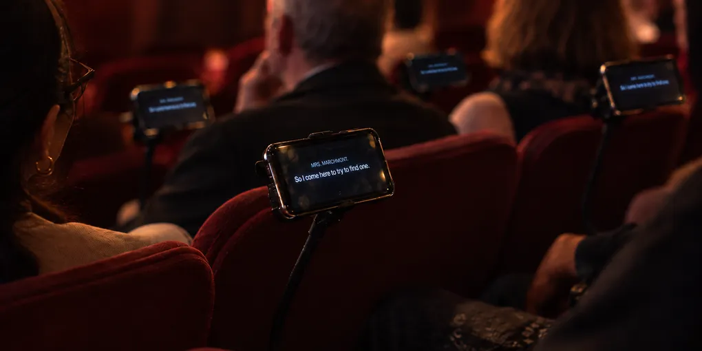 Make Mobile Surtitles Part of Theatre Accessibility