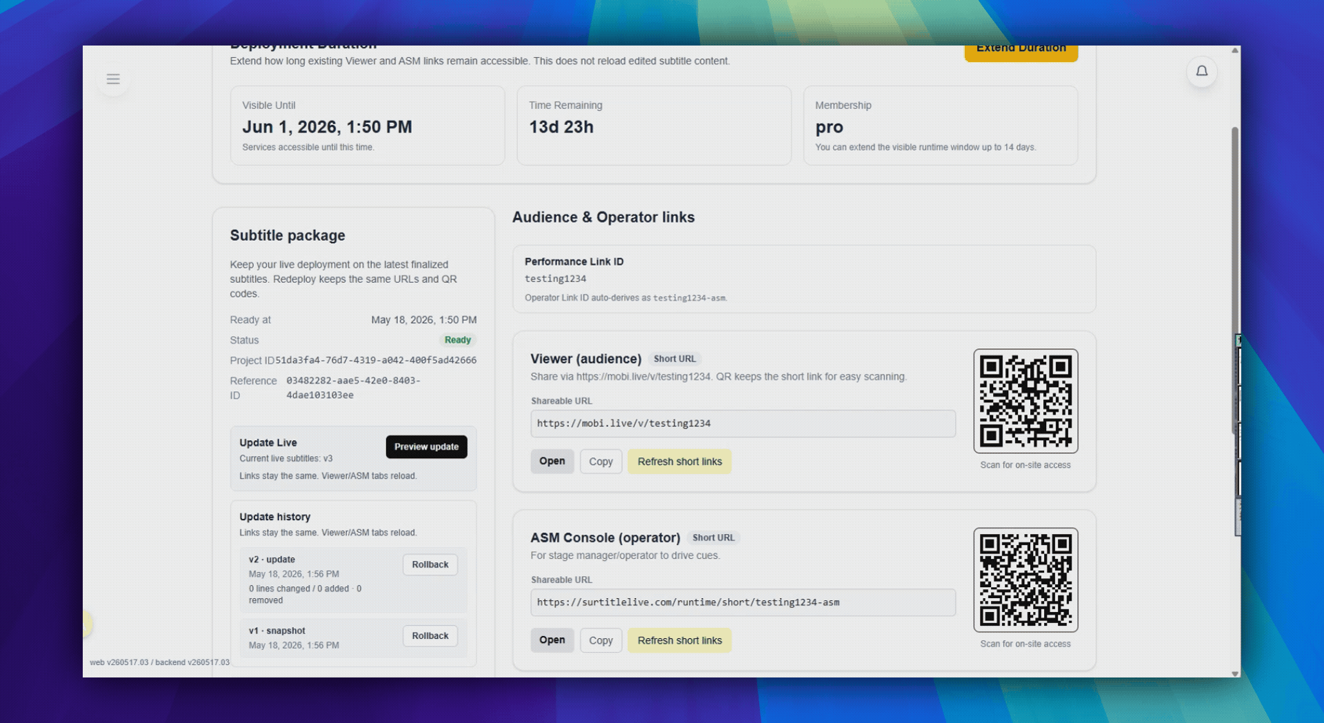 ASM Operator Login page with password field and Unlock ASM button